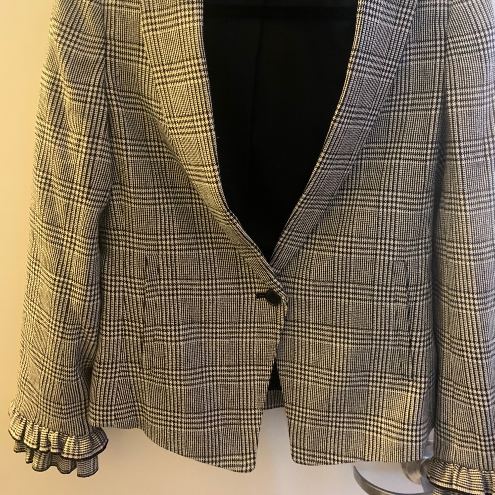 Club Monaco Houndstooth Blazer